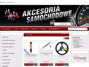 Szeroka oferta akcesoriów samochodowych